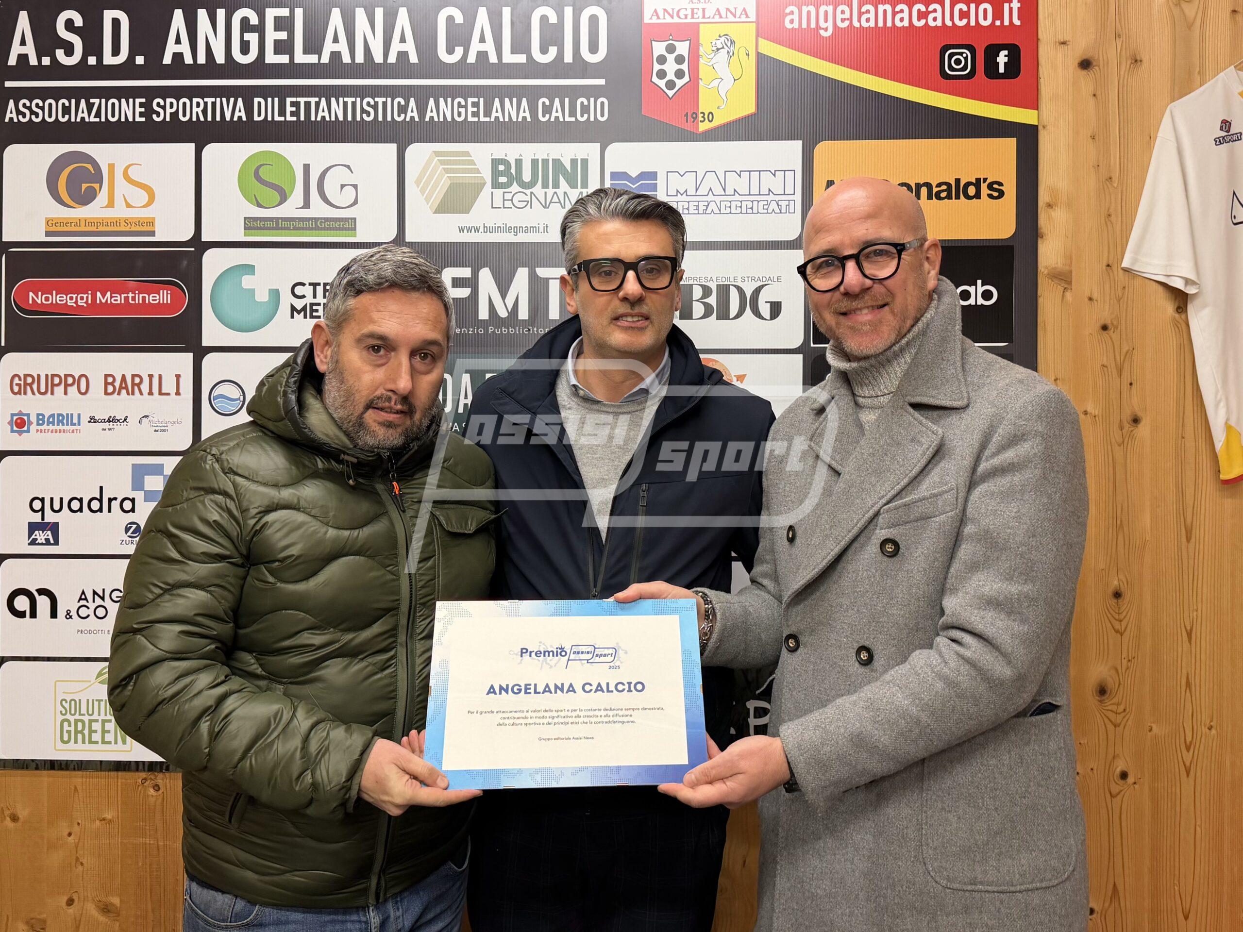 Angelana Premio Assisi Sport 2025