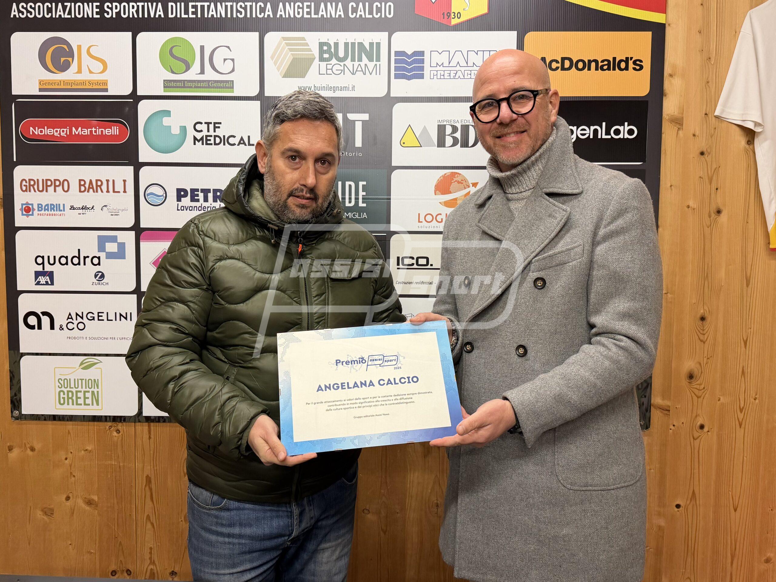 Angelana Premio Assisi Sport 2025