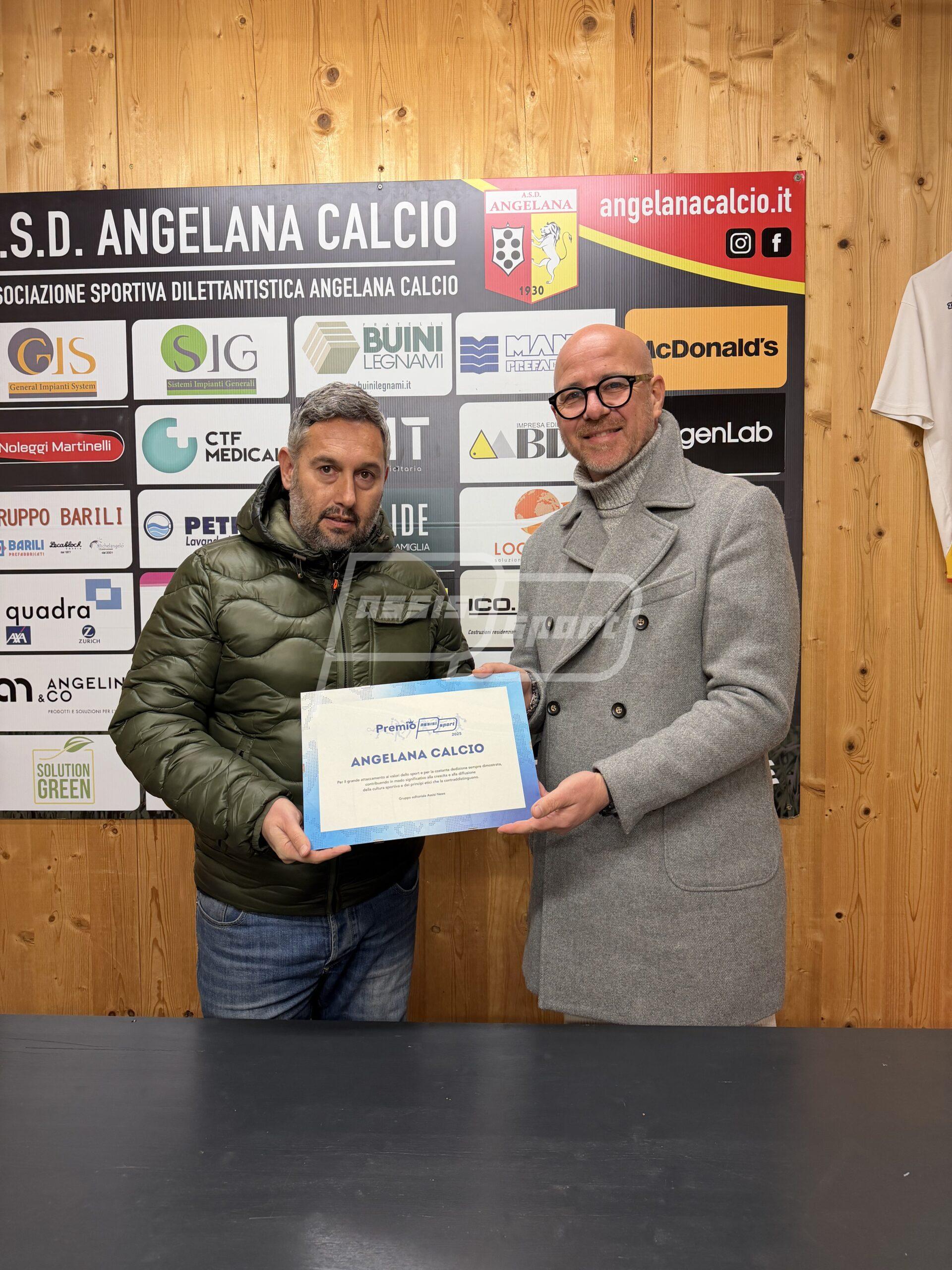 Angelana Premio Assisi Sport 2025