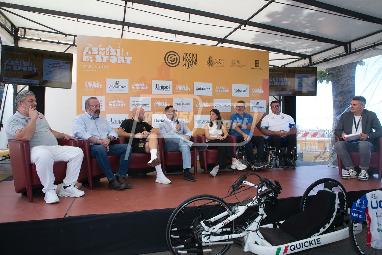 Panel disabilità Assisi in Sport 2026 (Mauro Berti)