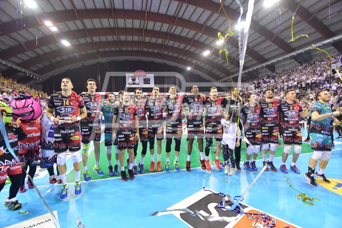 Sir Volley Perugia, la 'bella' contro Modena è sua