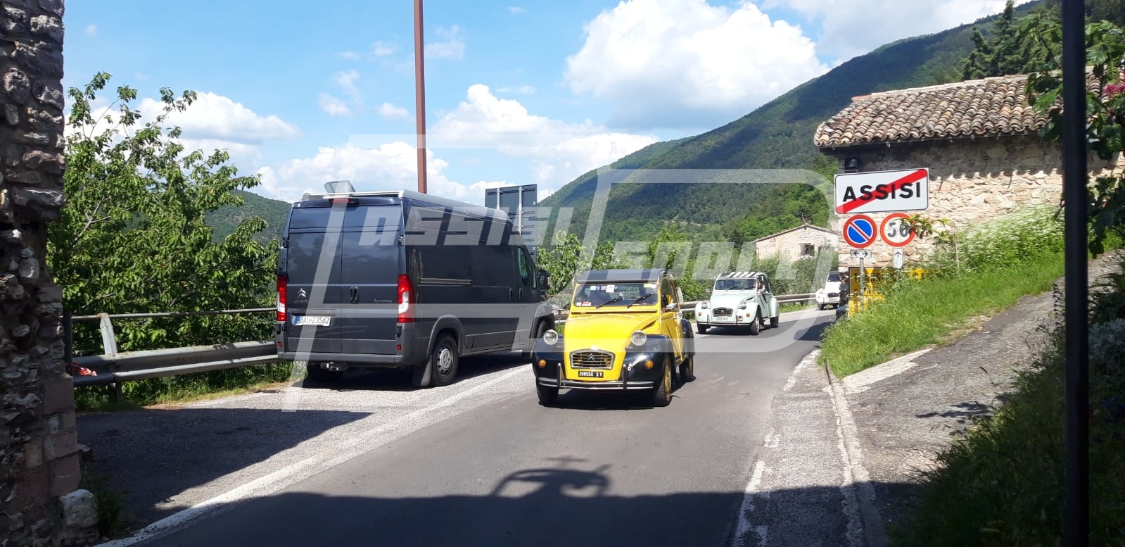 raduno di auto storiche della Citroën 2019