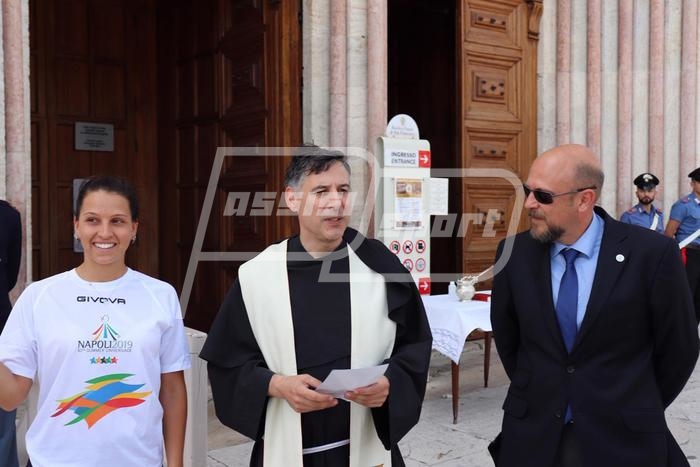 FIACCOLA UNIVERSIADI AD ASSISI (Credit: G. Basilietti)