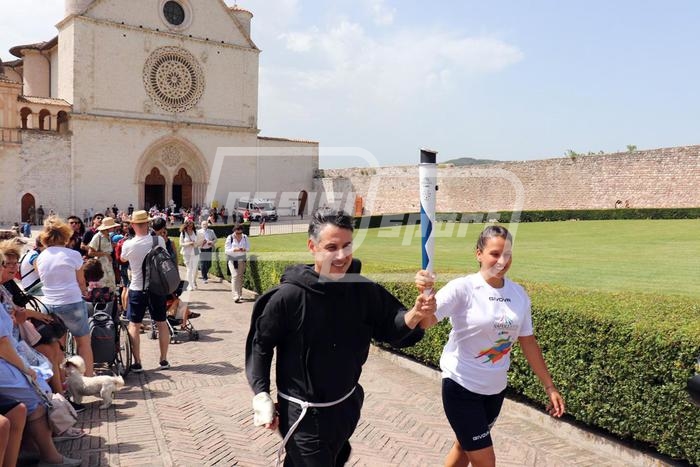 FIACCOLA UNIVERSIADI AD ASSISI (Credit: G. Basilietti)