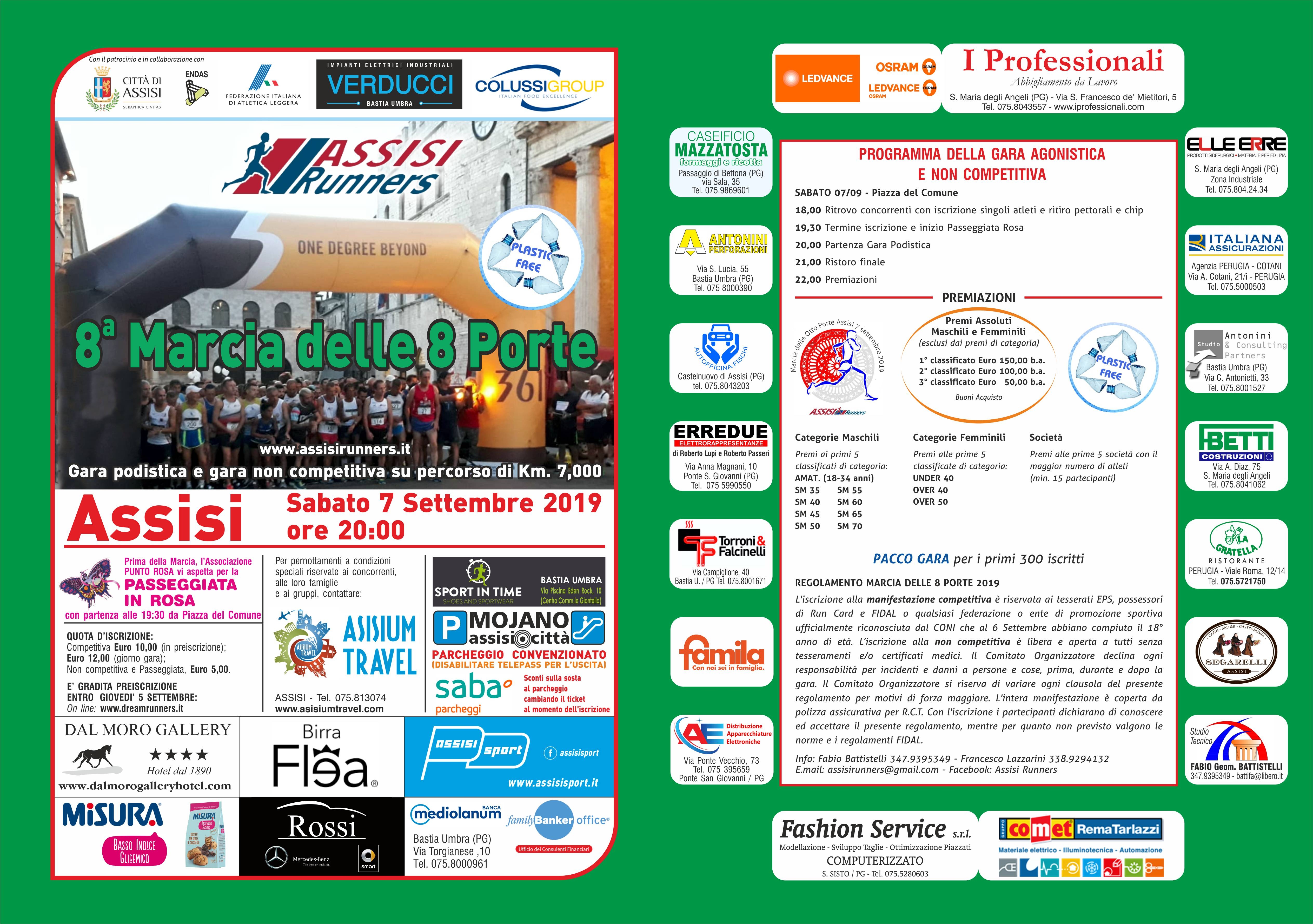 MARCIA 8 PORTE 2019 fronte retro