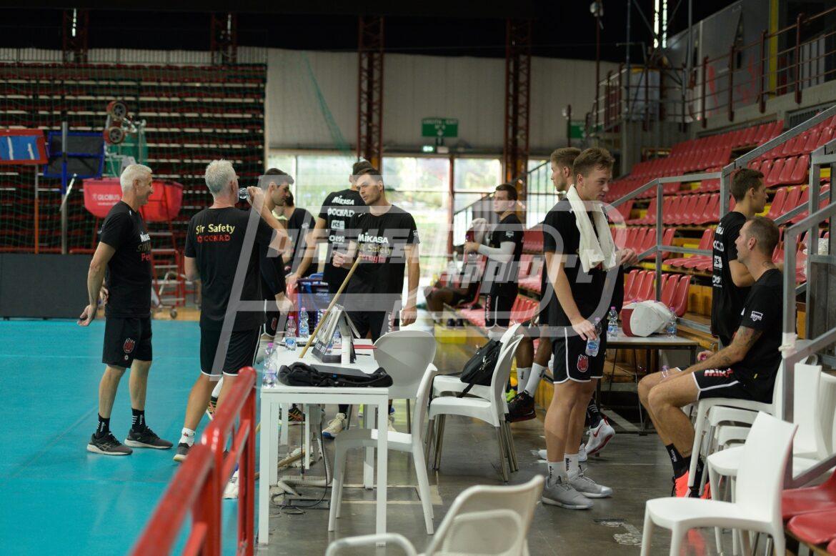 Sir Safety Conad - Ripresa degli allenamenti