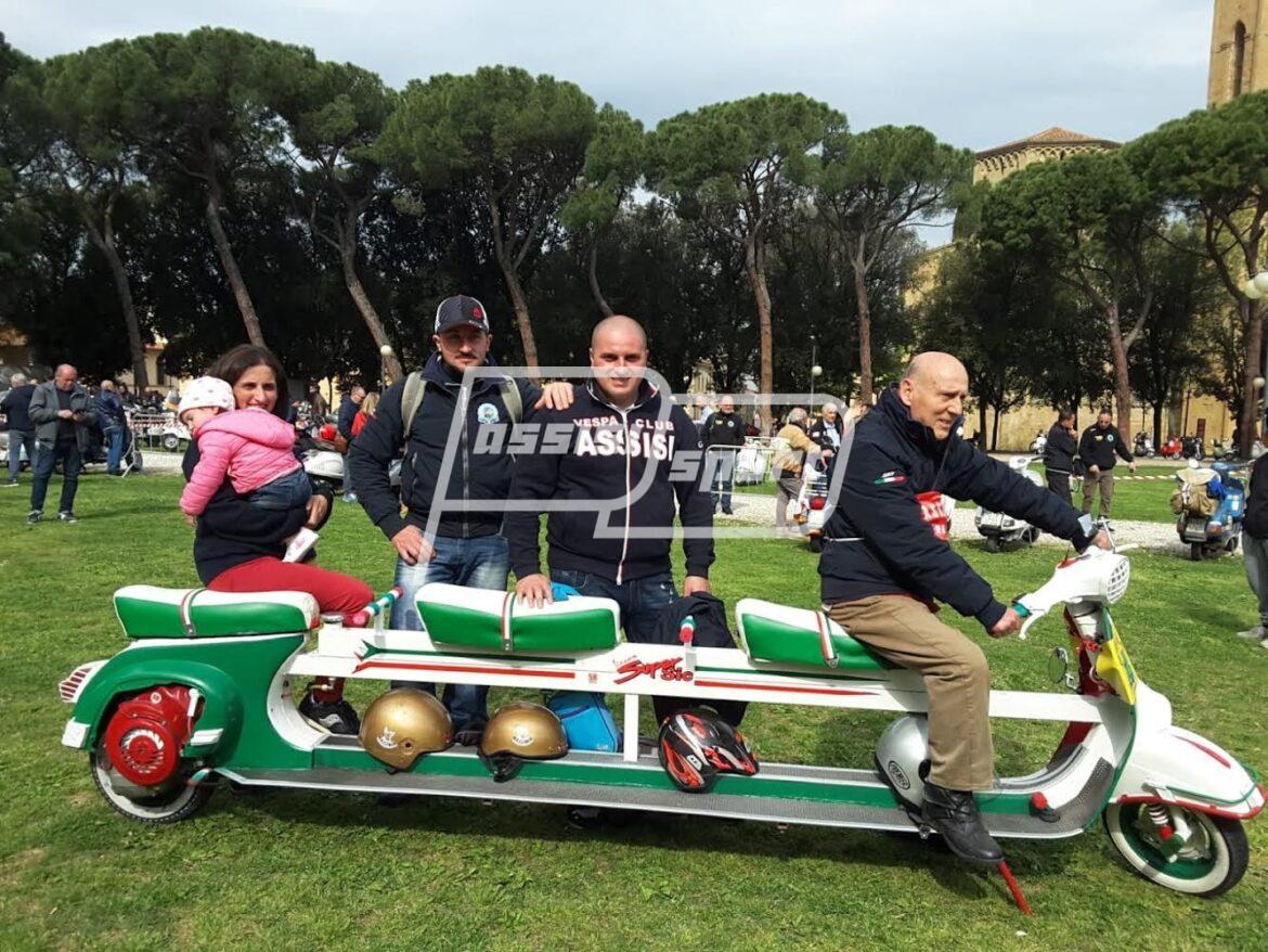 Vespa Club Assisi al Raduno Nazionale ad Arezzo