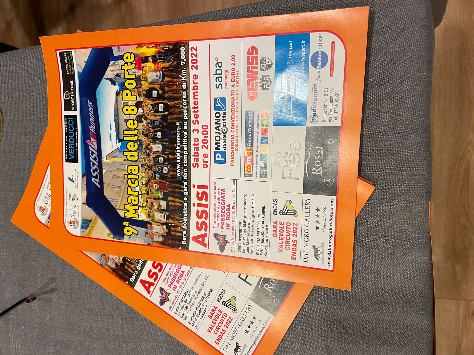 Conferenza Stampa Corsa delle Otto Porte - Assisi