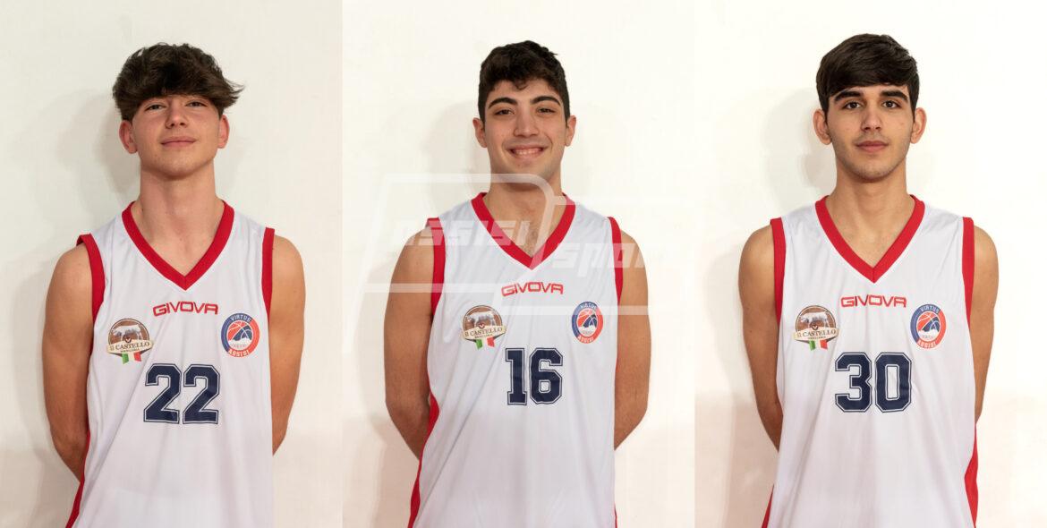 Virtus Assisi - Mattia Iovene, Andrea Zefi e Alessandro Pagano