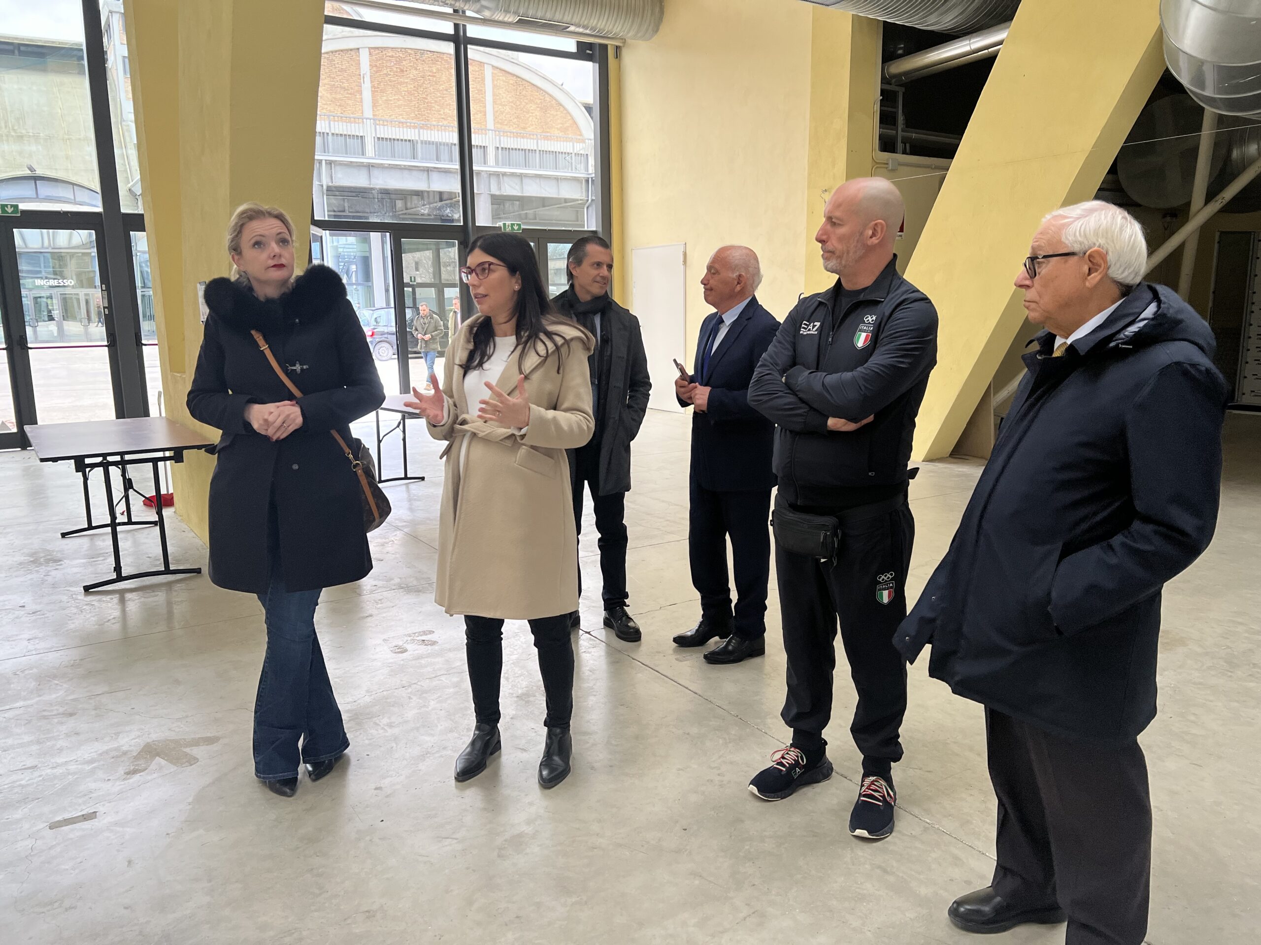 Visita centro federale pugilato