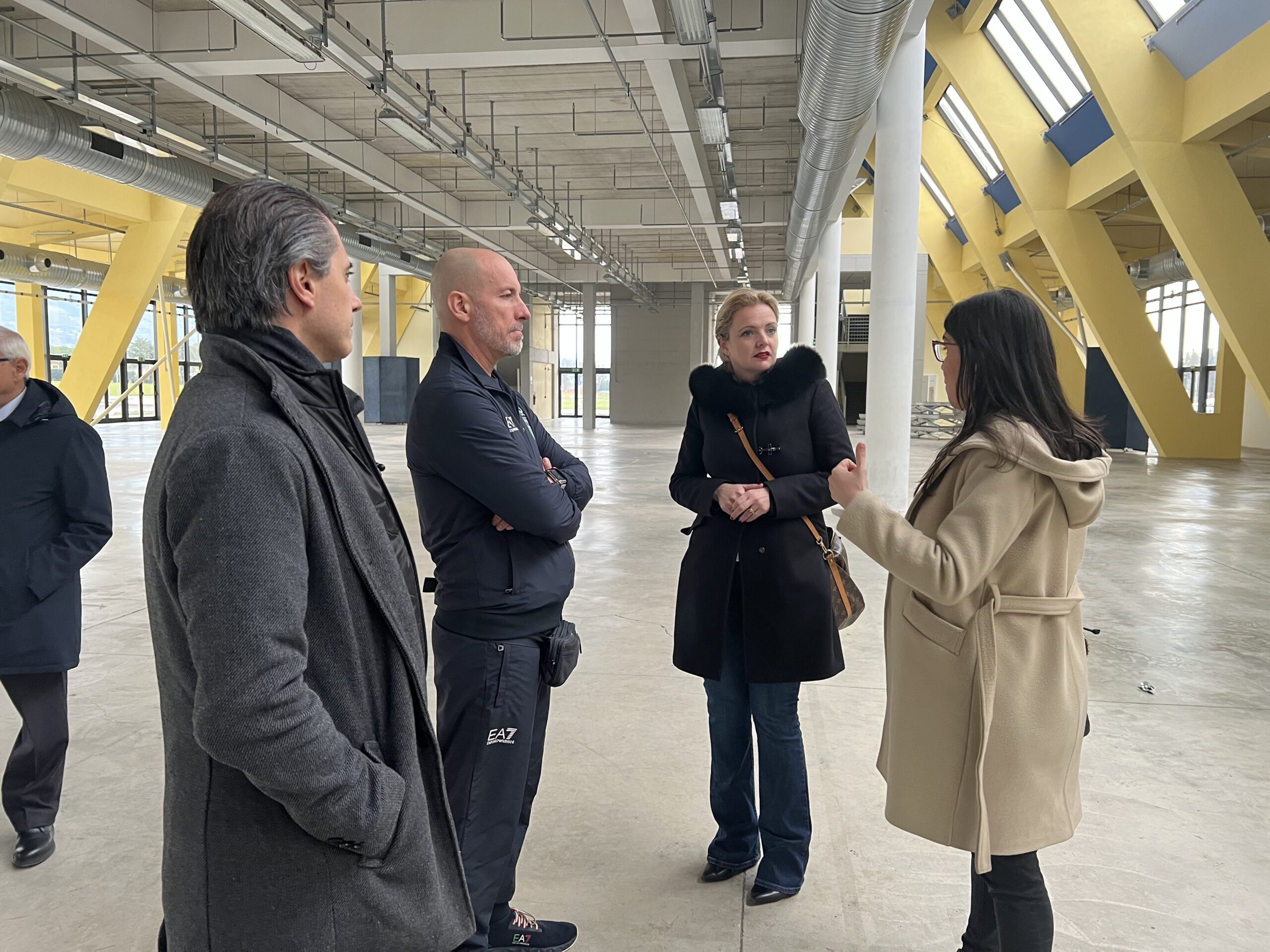 Visita centro federale pugilato