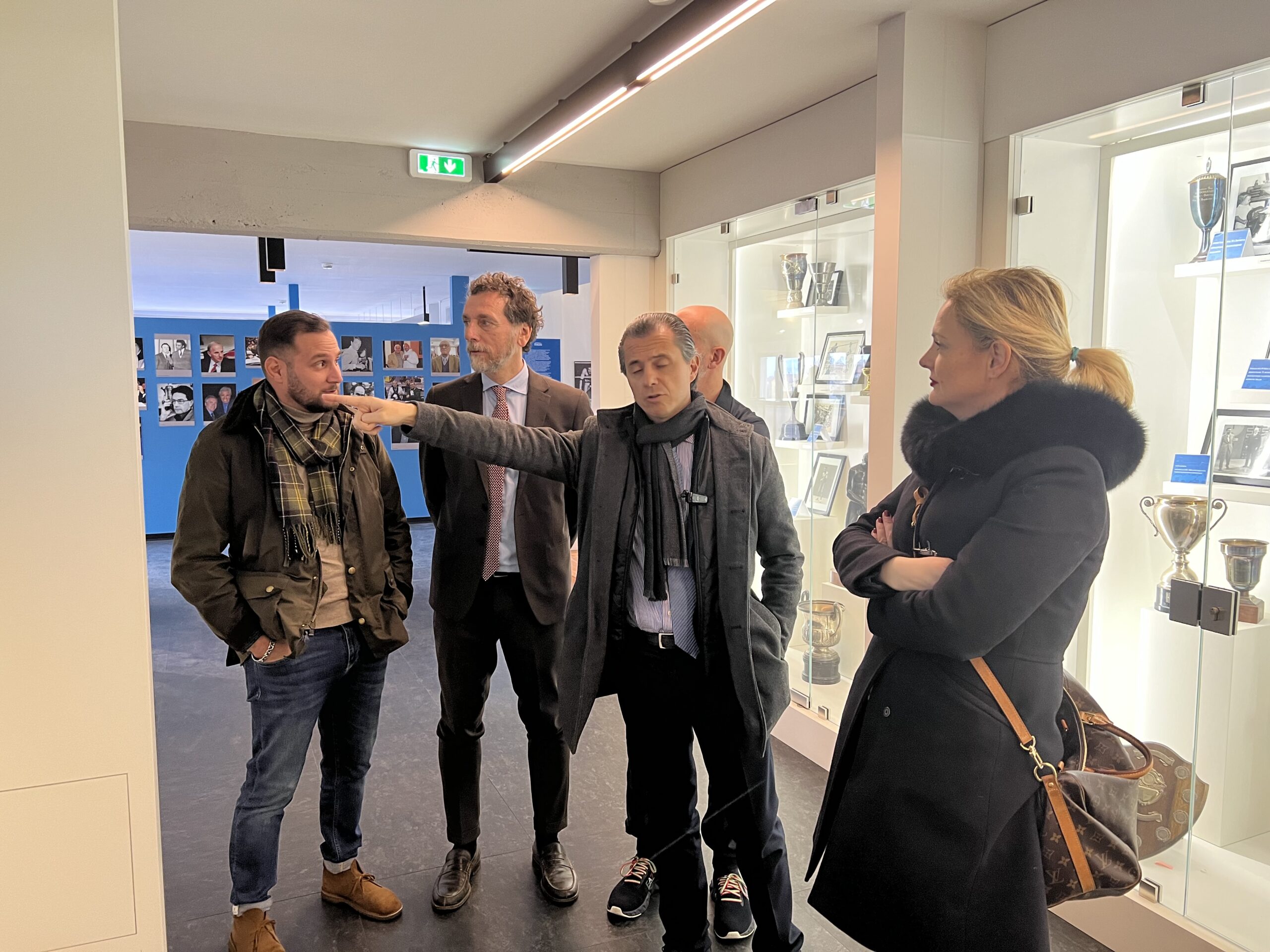 Visita centro federale pugilato