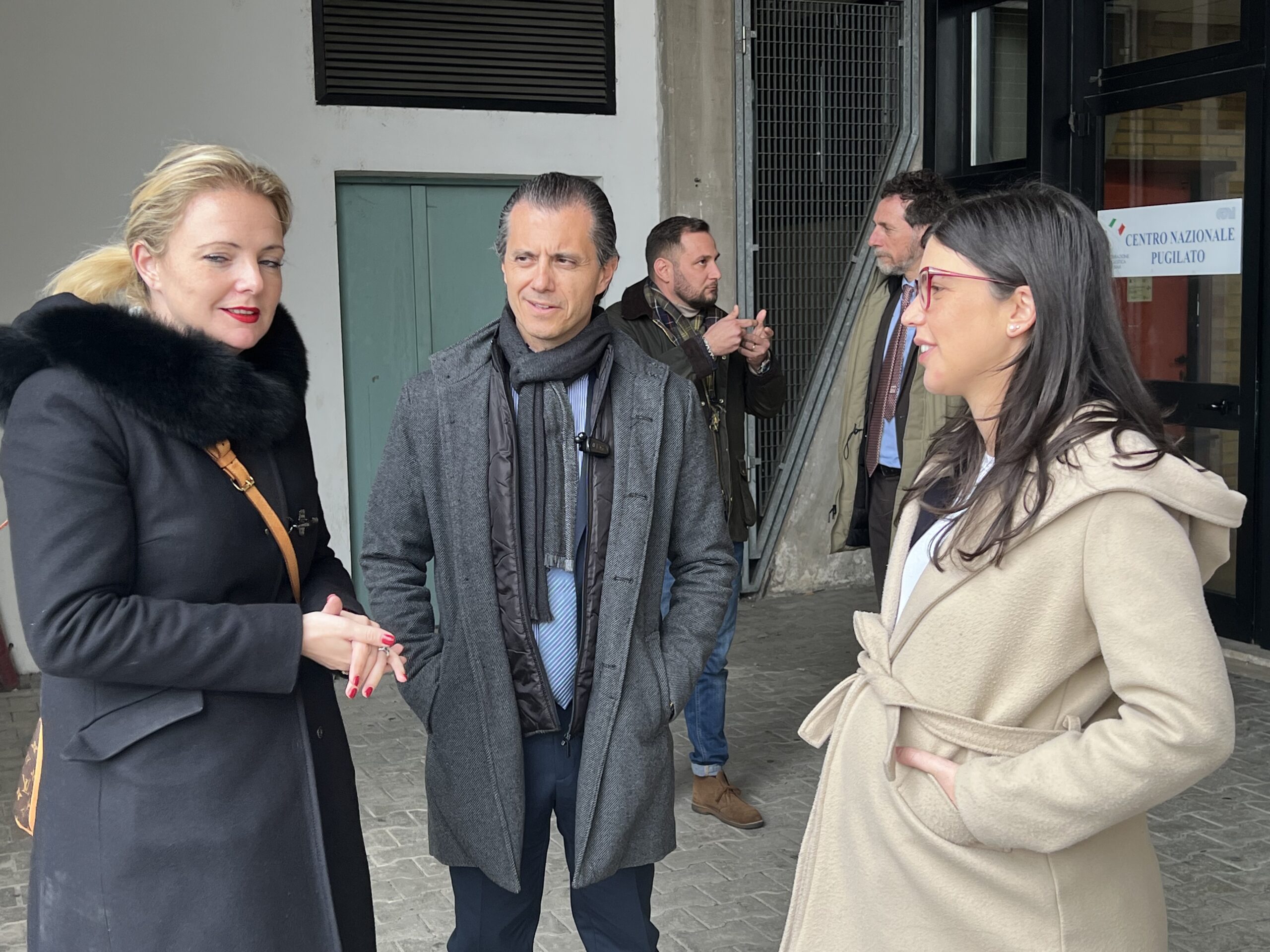 Visita centro federale pugilato