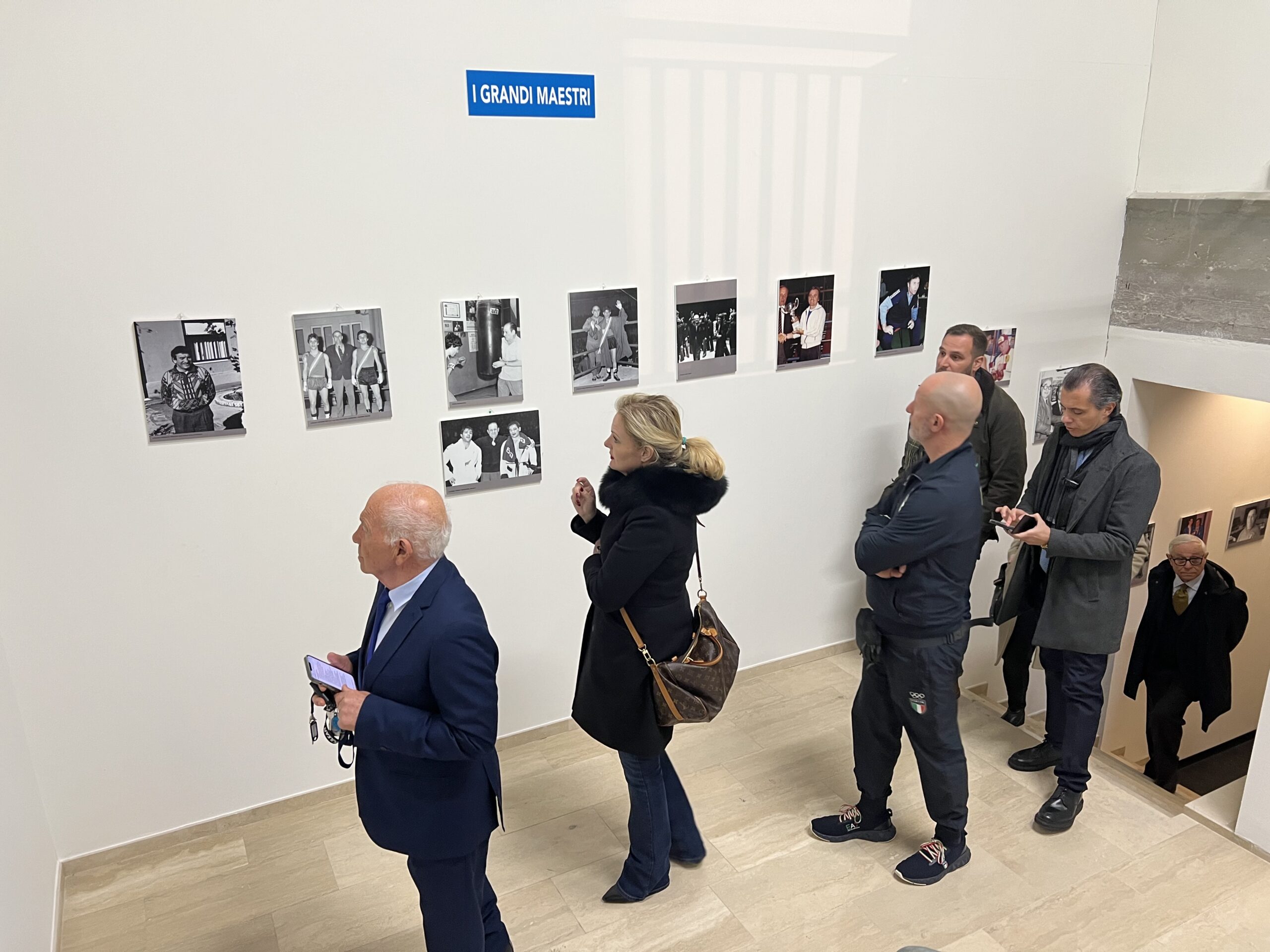 Visita centro federale pugilato