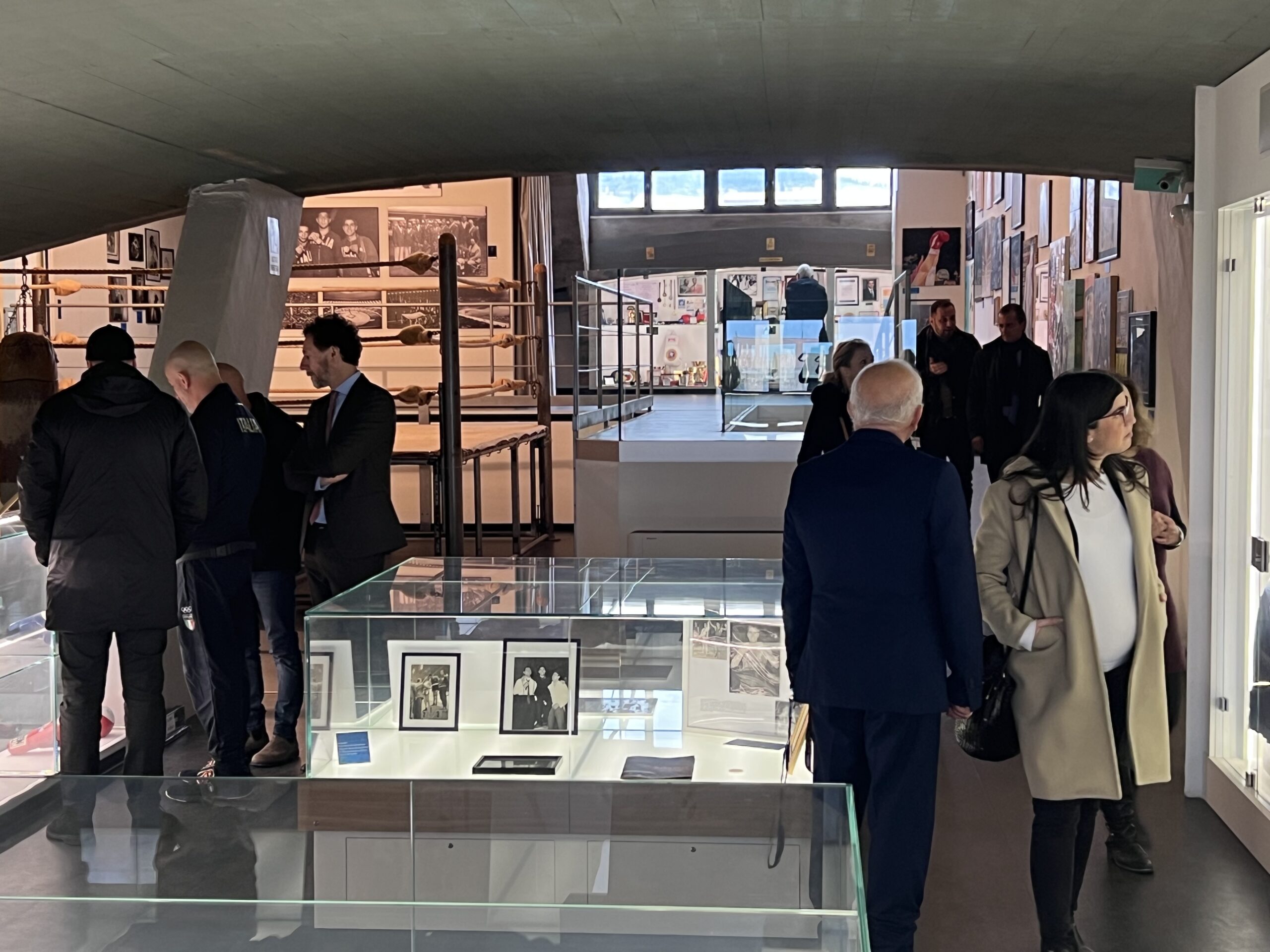 Visita centro federale pugilato