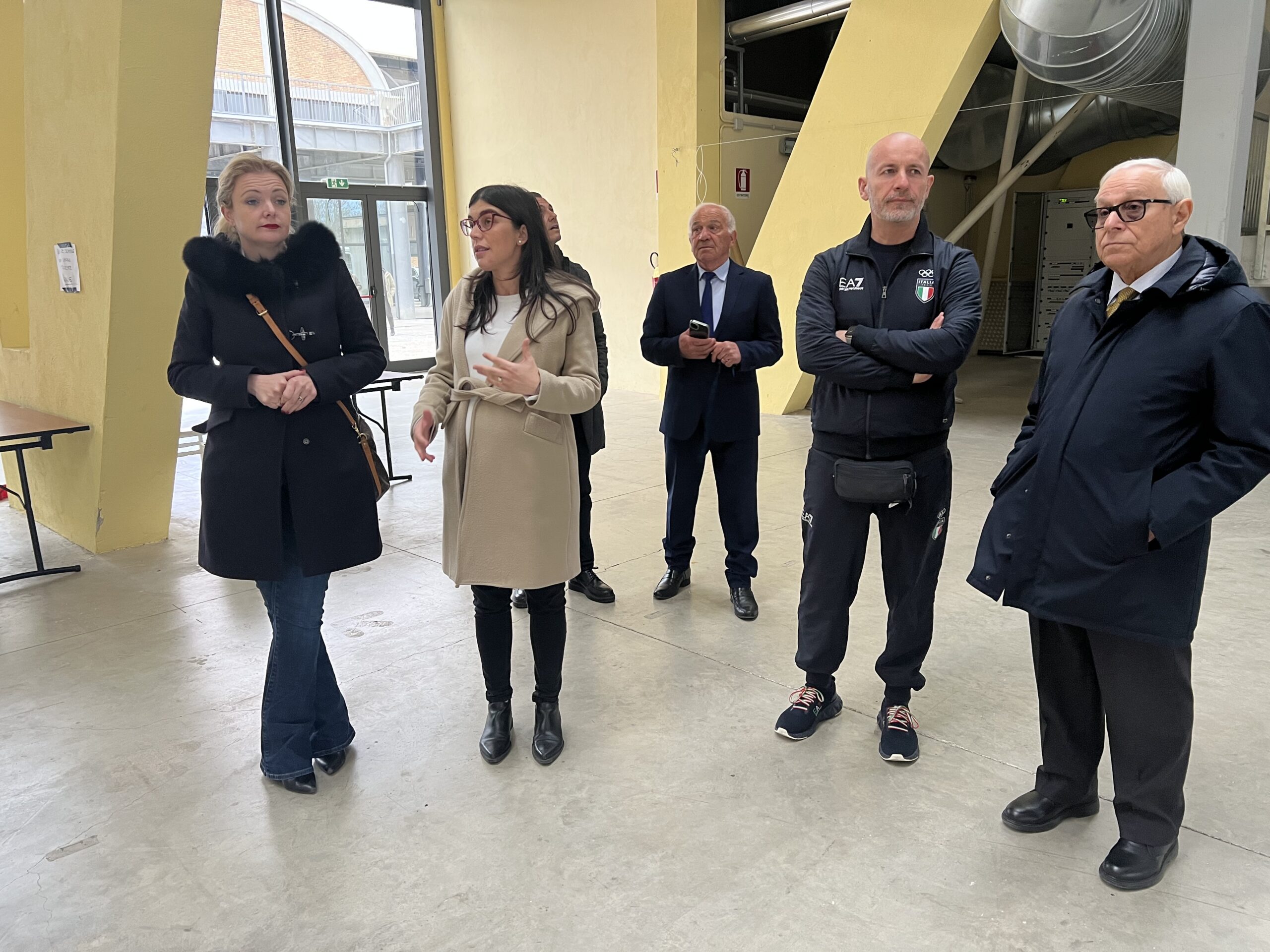 Visita centro federale pugilato