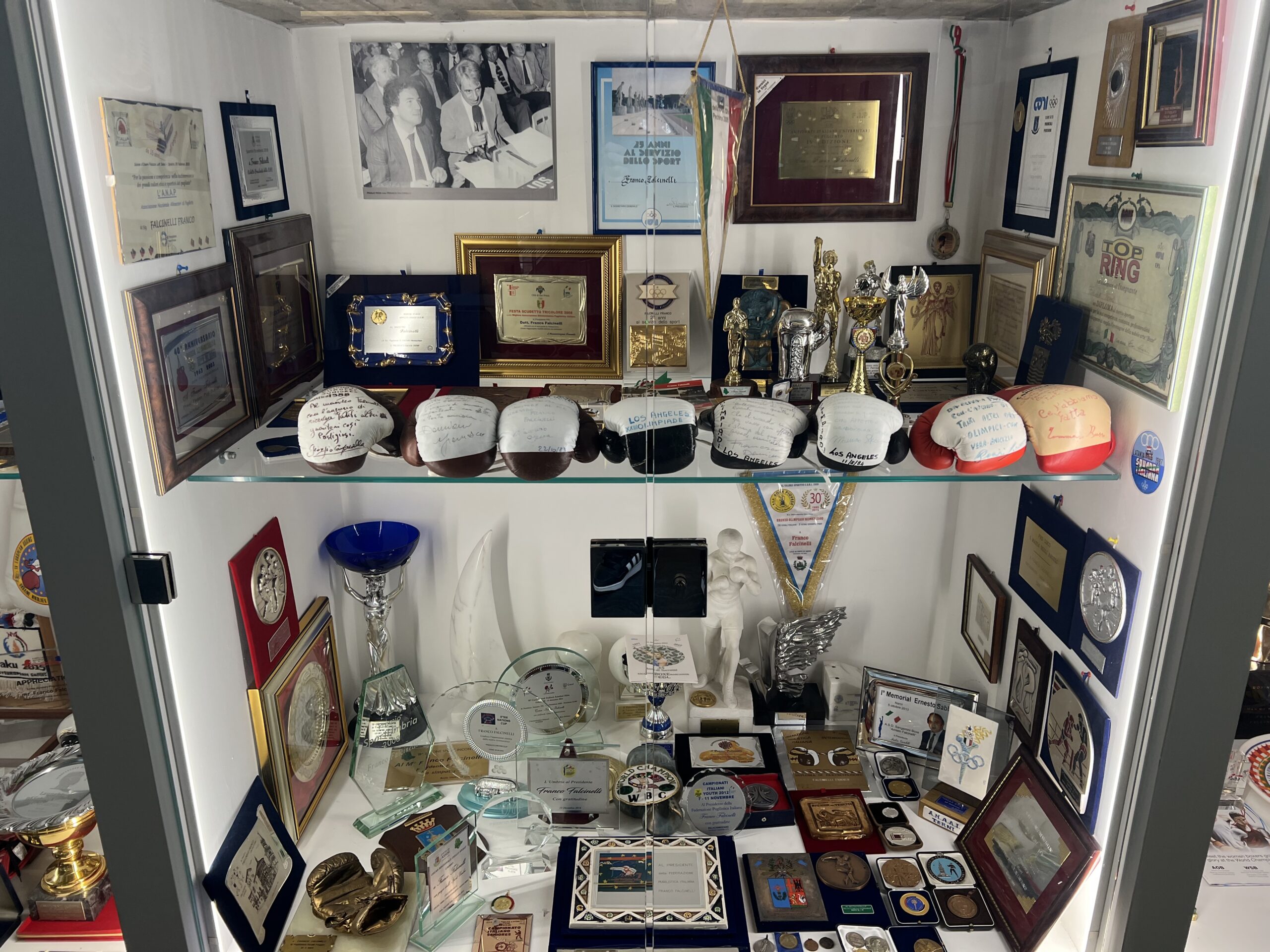 Visita centro federale pugilato