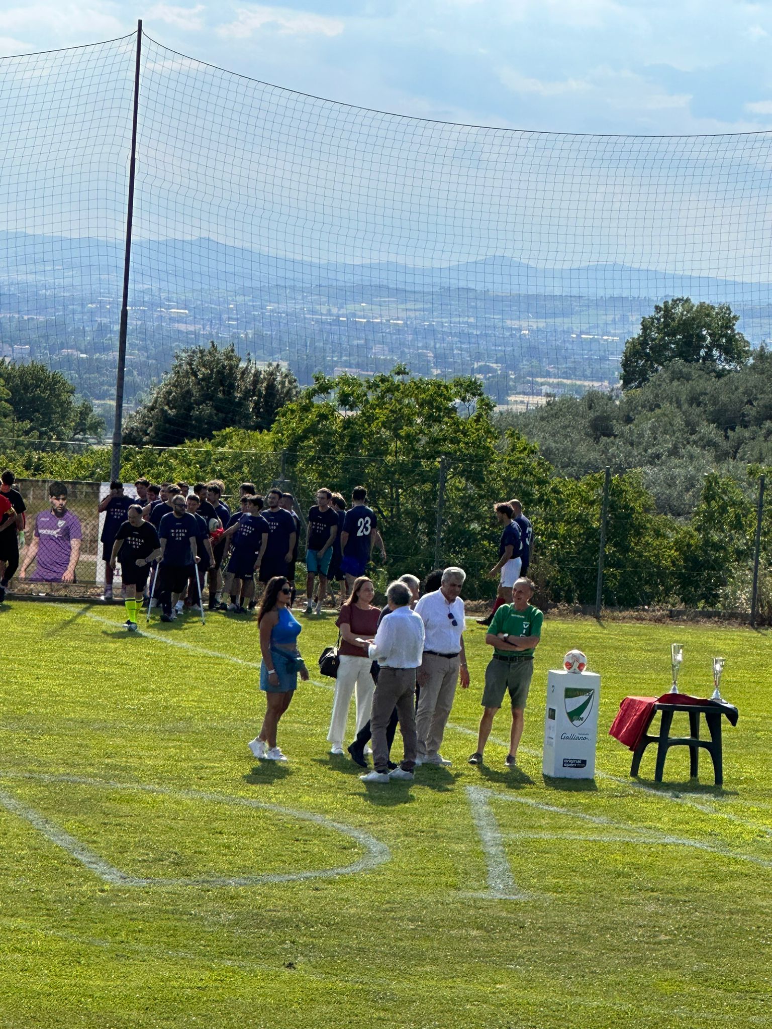 Partita in onore di Davide Piampiano