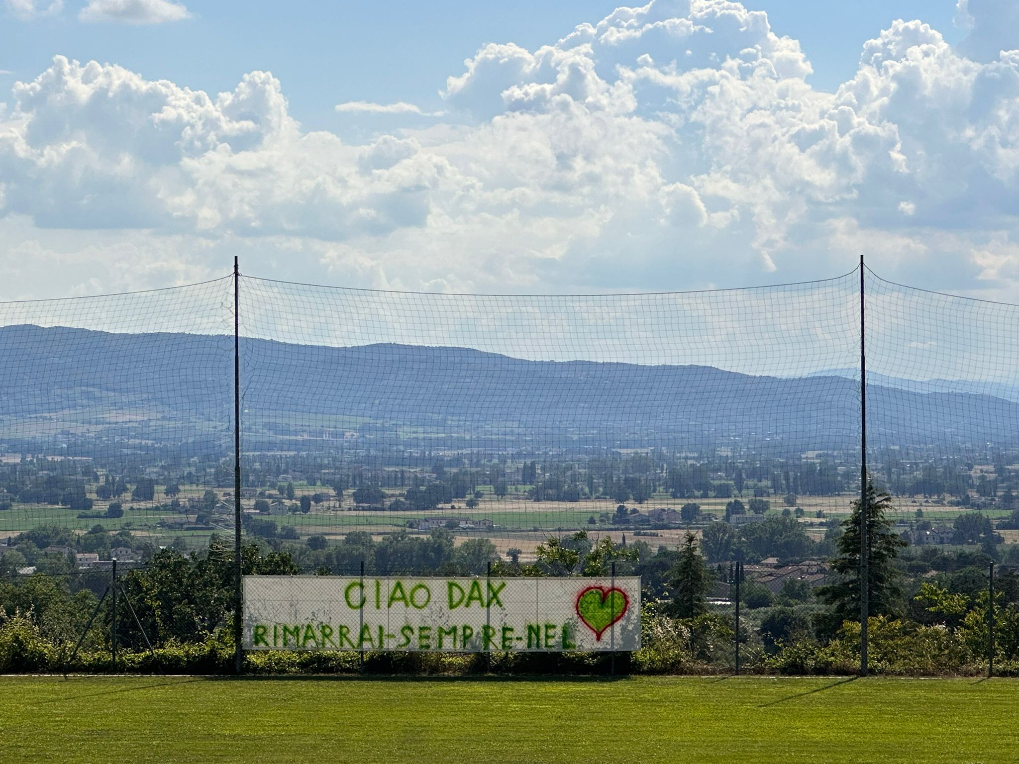 Partita in onore di Davide Piampiano