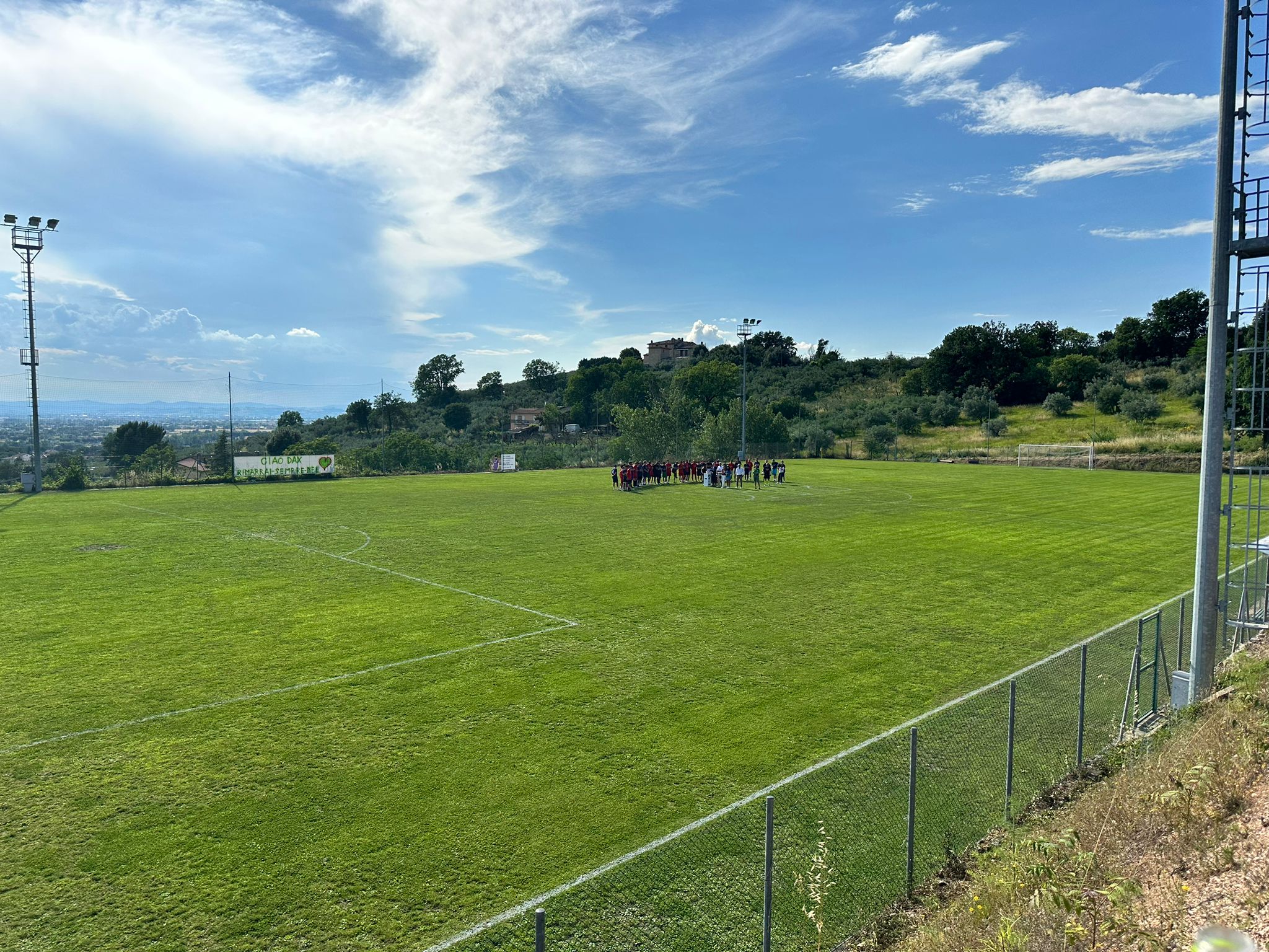 Partita in onore di Davide Piampiano