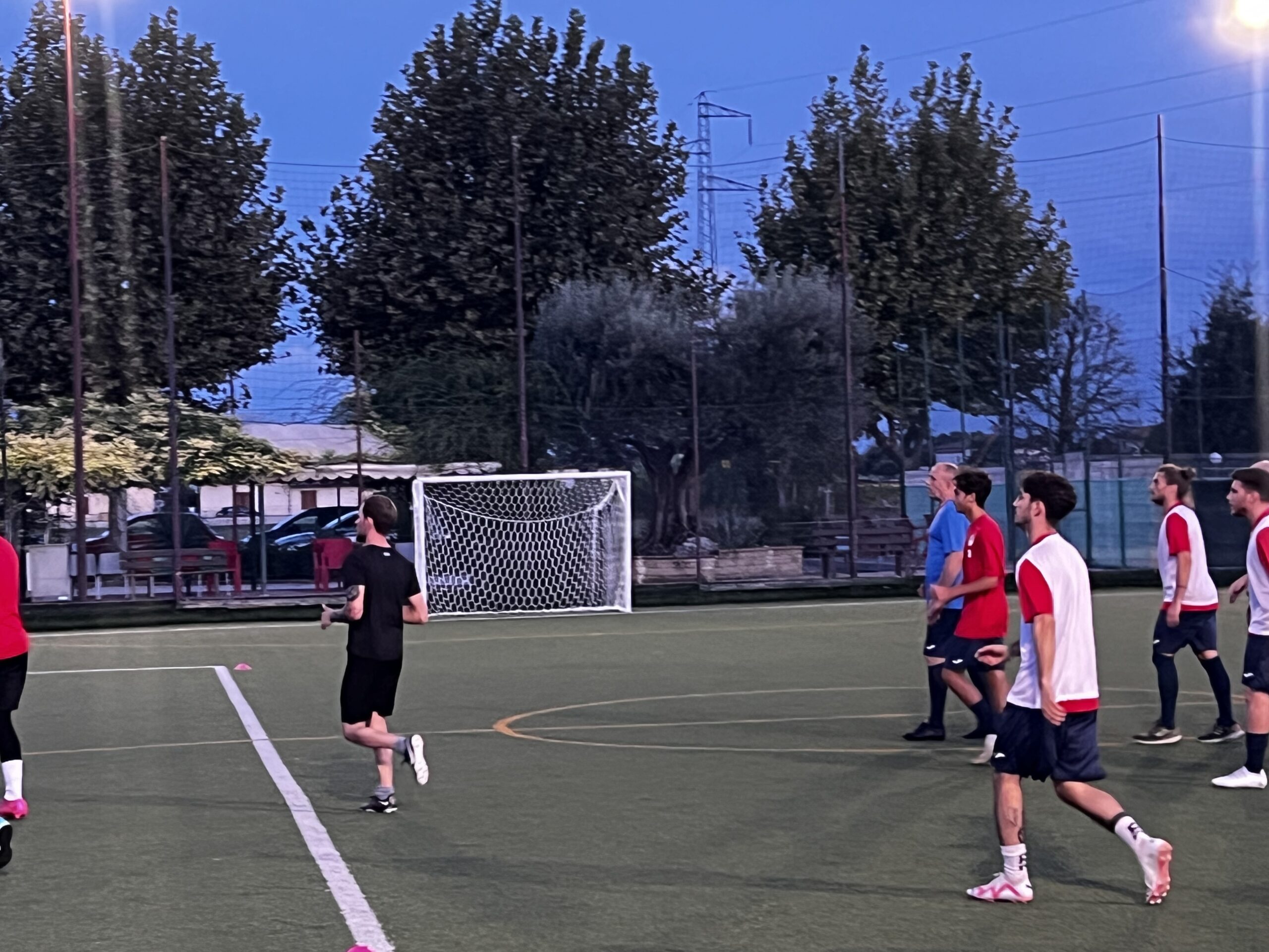 Assisi Calcio primo allenamento