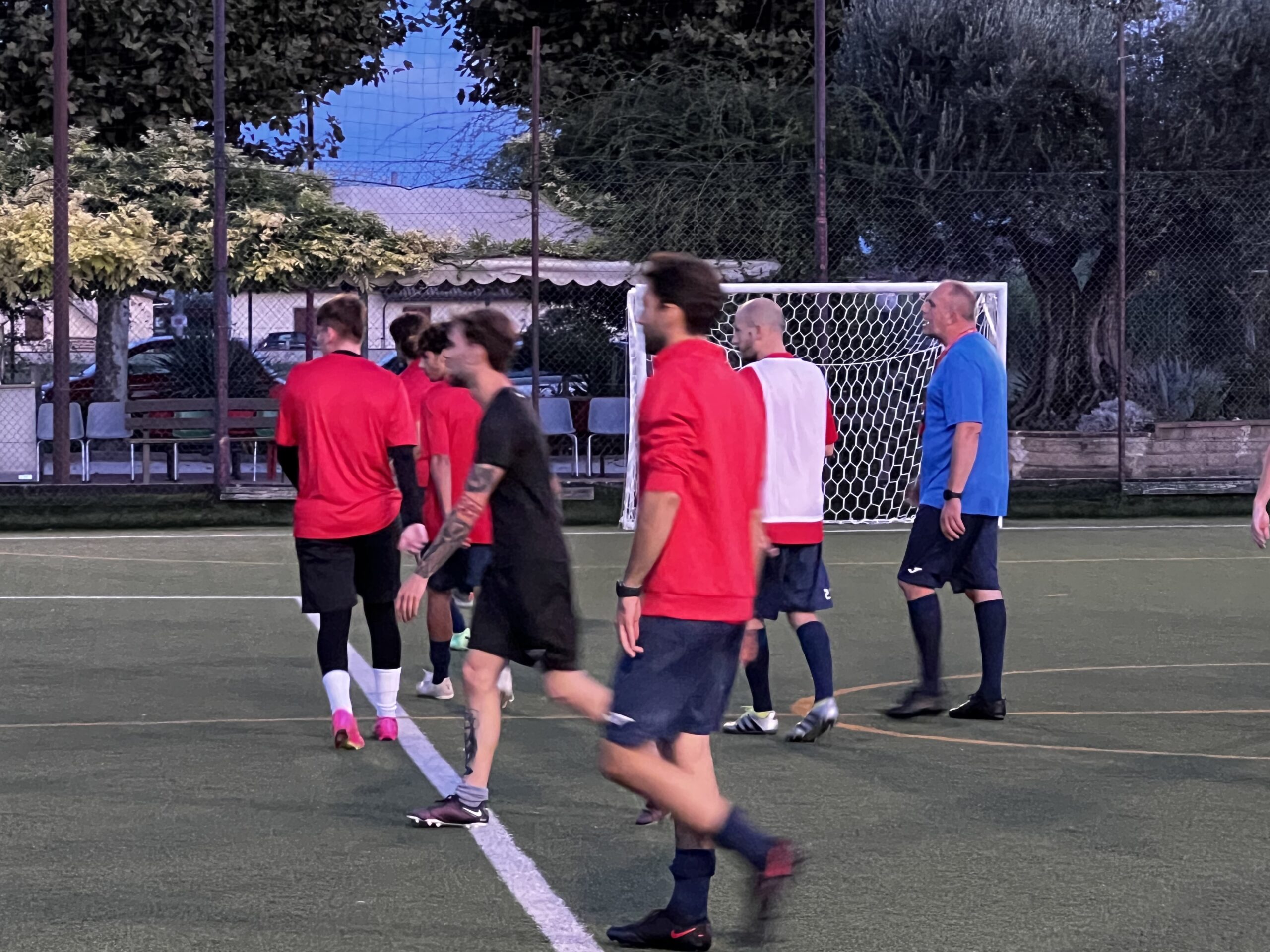 Assisi Calcio primo allenamento