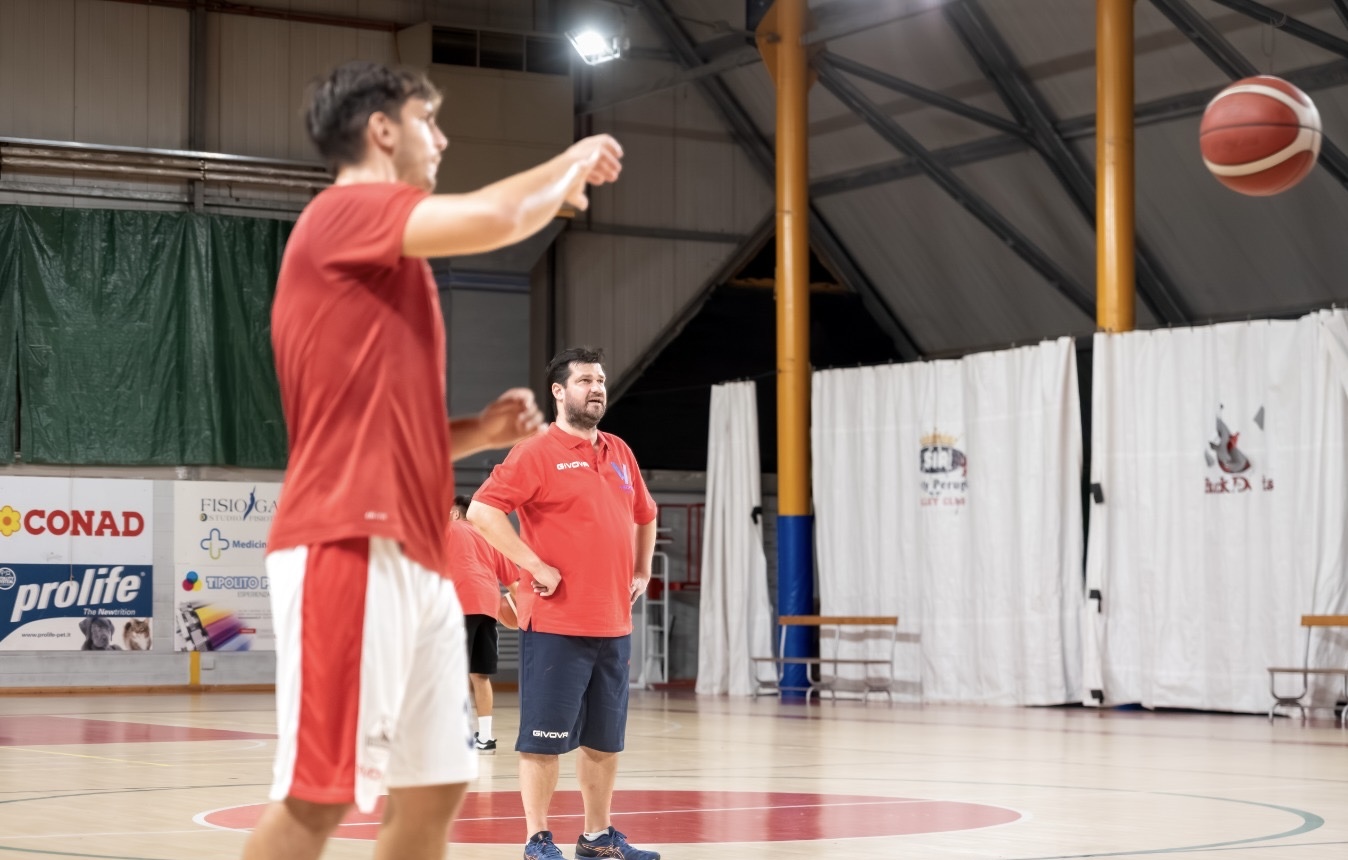 Virtus Assisi primo allenamento 2024/2025