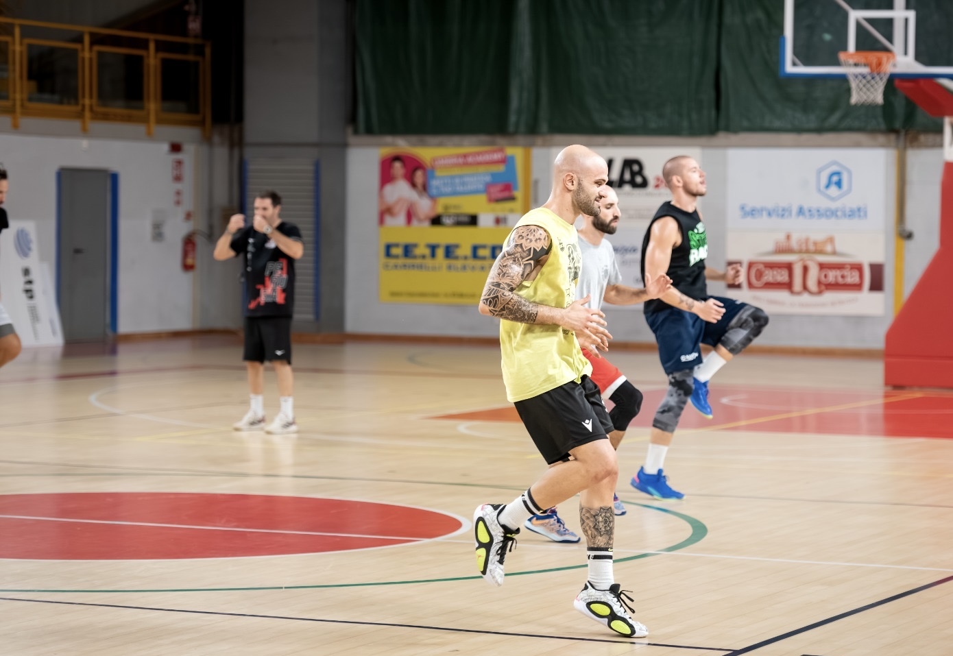 Virtus Assisi primo allenamento 2024/2025