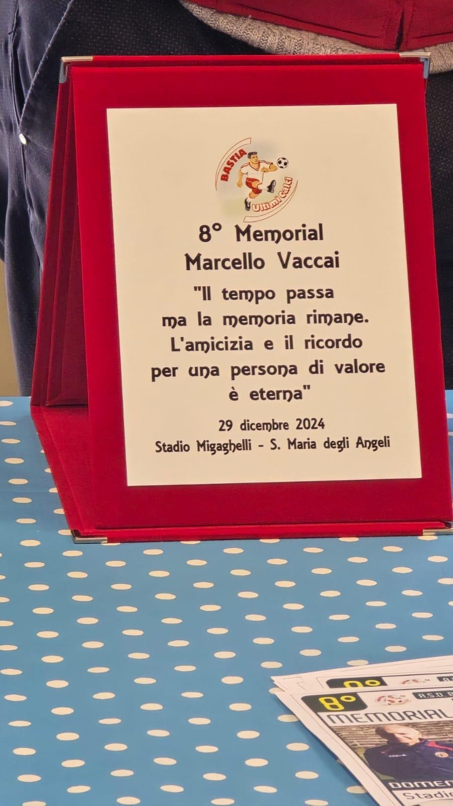 Memorial Marcello Vaccai 8ª edizione